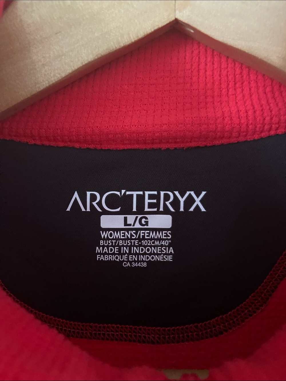 Arc'teryx Delta LT Women's Half Zip Size Large - Picture 3 of 7